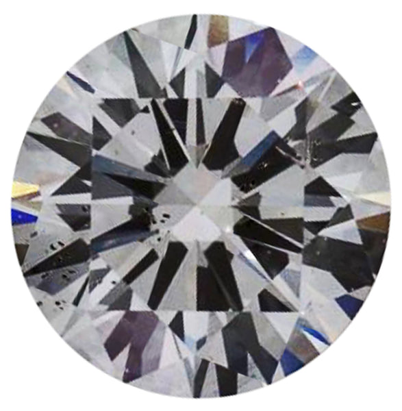 0.91ct F-SI2 Round Brilliant Cut Round Diamond