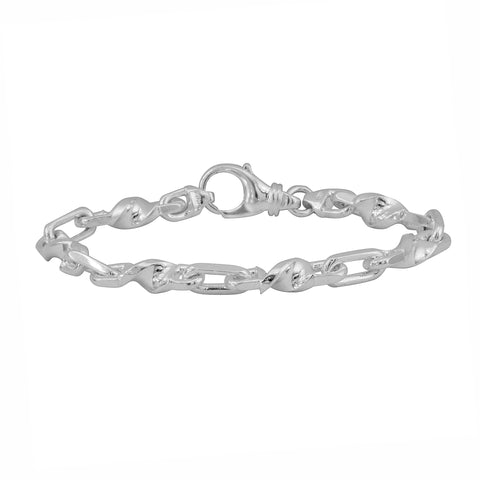 ITALY MADE SILVER925 ANCHOR BRACELET/ブレス Real Italian 925 Sterling Silver Anchor Bracelet - Mens