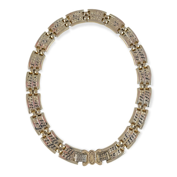 Vintage 1952 Ads MONET Golden Enchantments Collection Necklace 15.5”